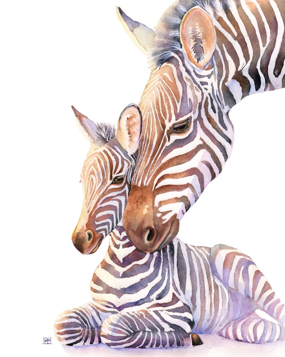 Watercolour & Masking Fluid